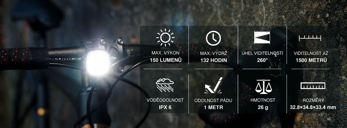 Magicshine SEEMEE 150 FL V2.0 - výkon, dosvit a hlavní parametry