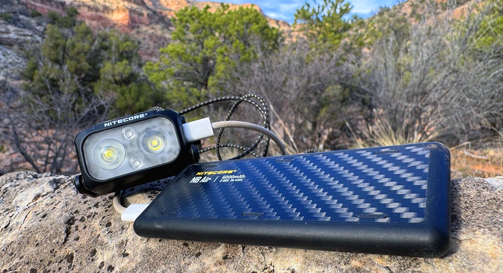 Nitecore NB Air - ultralehká powerbanka pro běh, turistiku a cyklistiku