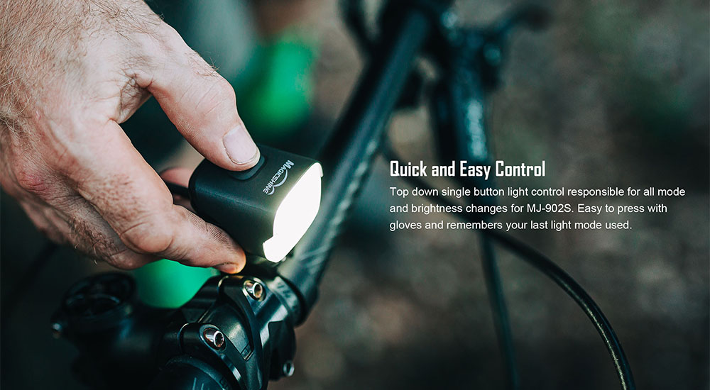 thumbnail image 2 of Magicshine MJ 902S Bike Light - 3000 Lumen MTB Front Light USB Rechargeable 2 of 12
