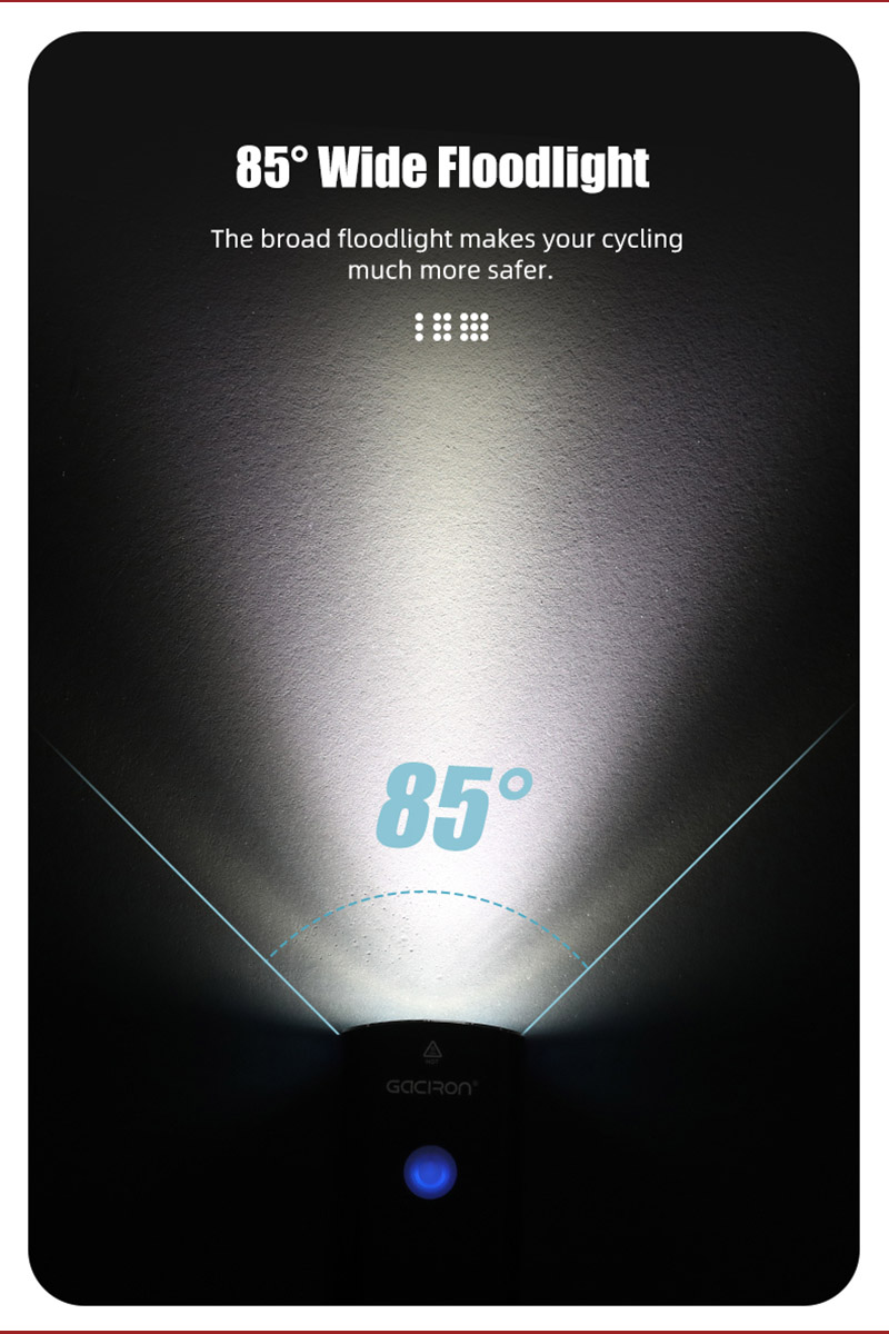 Gaciron V9CP-550 přední černé