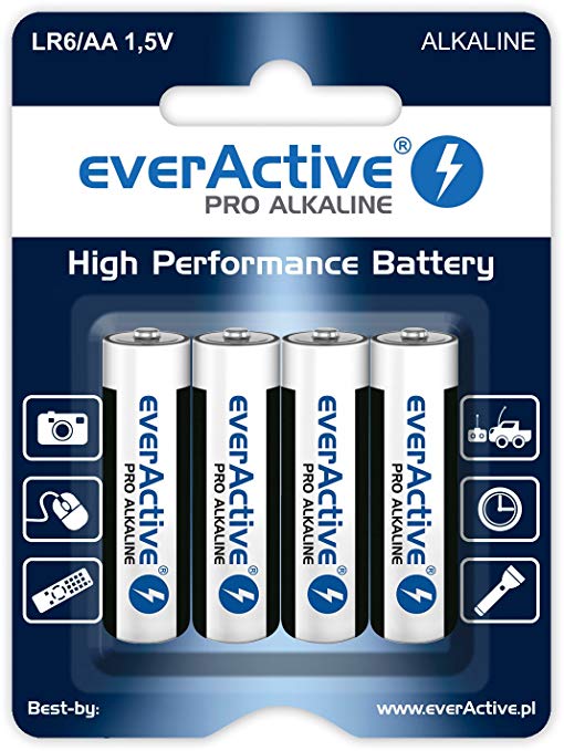 Baterie everActive Pro LR6 AA 4ks
