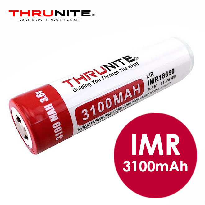 Baterie Li-ion 18650 Thrunite IMR 3100mAh 15A