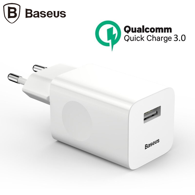 Baseus QC3.0 24W (FC67E) USB Síťový adaptér