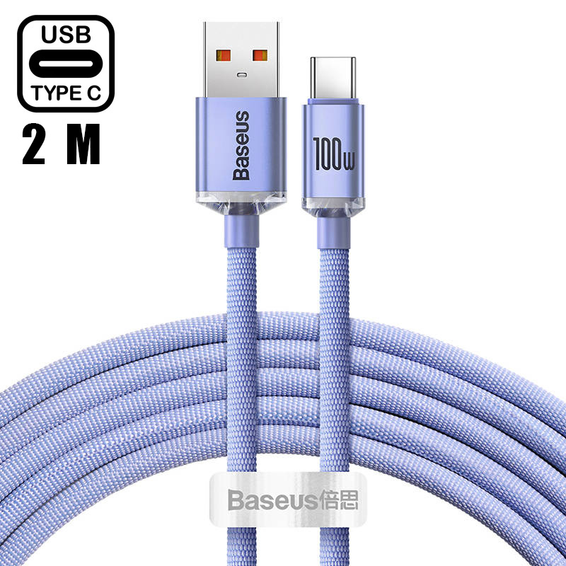 Kabel BASEUS USB-C / 2M / 5A / 100W CAJY000505