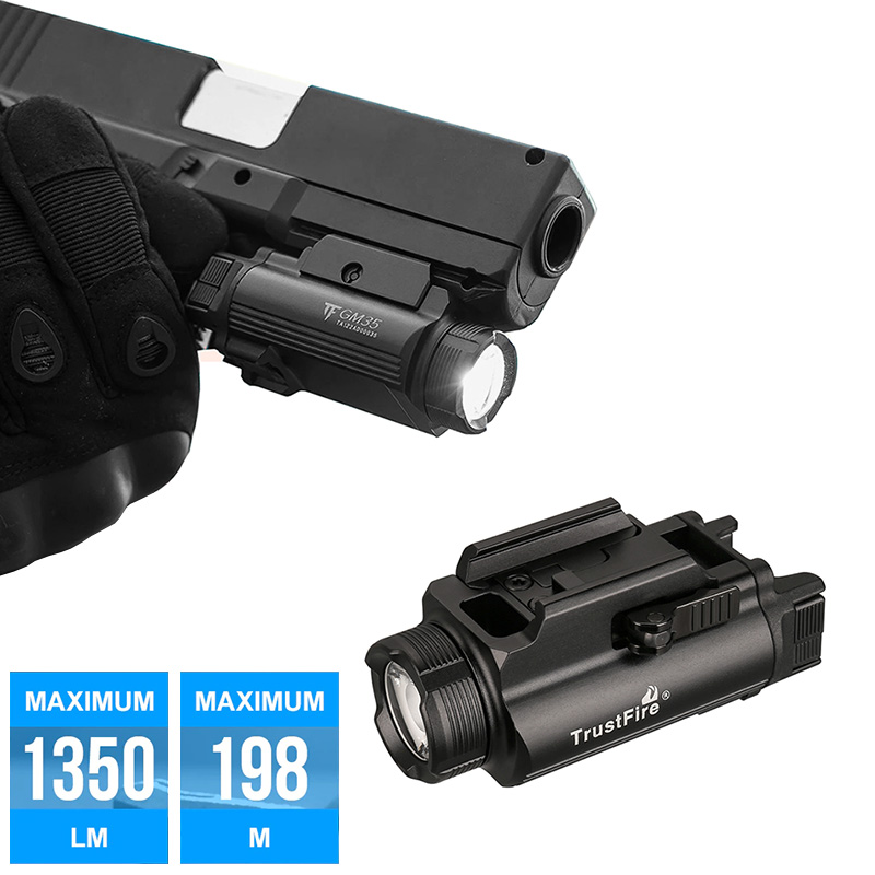 Trustfire GM35 svítilna na zbraň