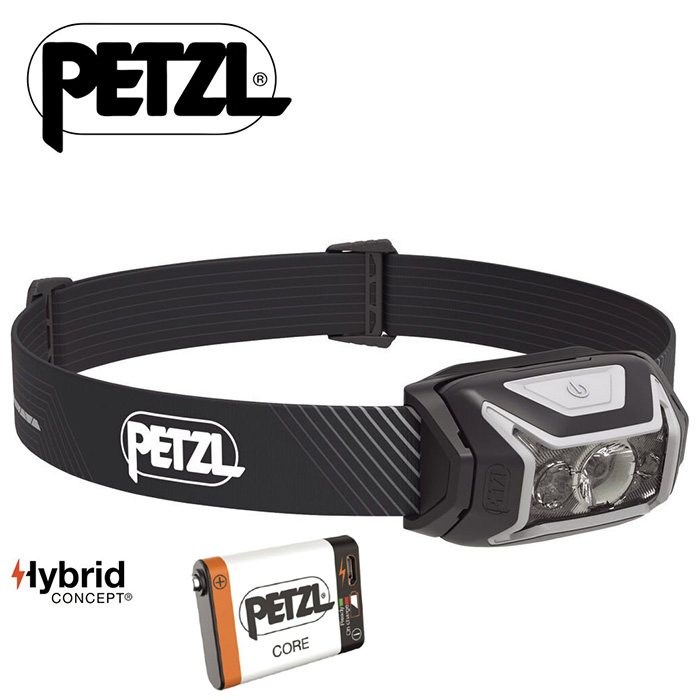 Petzl Actik Core 2022 černá