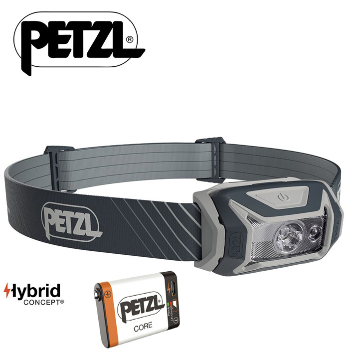 Petzl Tikka Core 2022 šedá