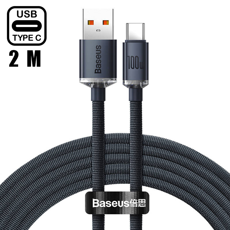 Kabel BASEUS USB-C / 2M / 5A / 100W CAJY000501