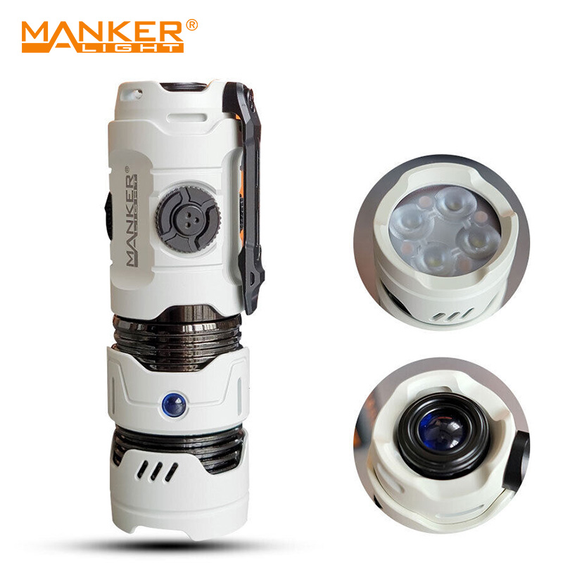 Lampe de poche magnétique LED 220 lumens rechargeable - Drakkar Equipement