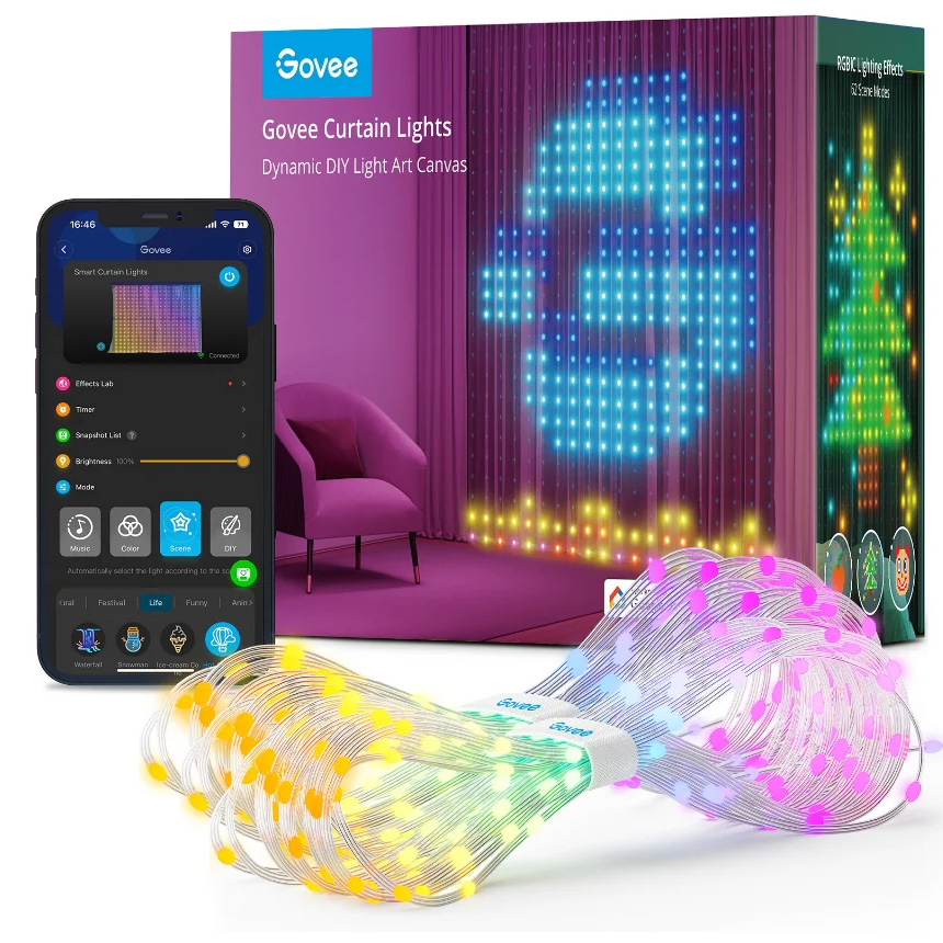 Govee RGBIC Curtain Lights