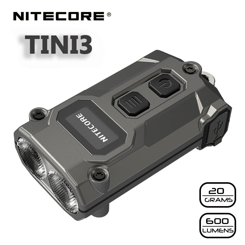 Nitecore TINI3 šedivá