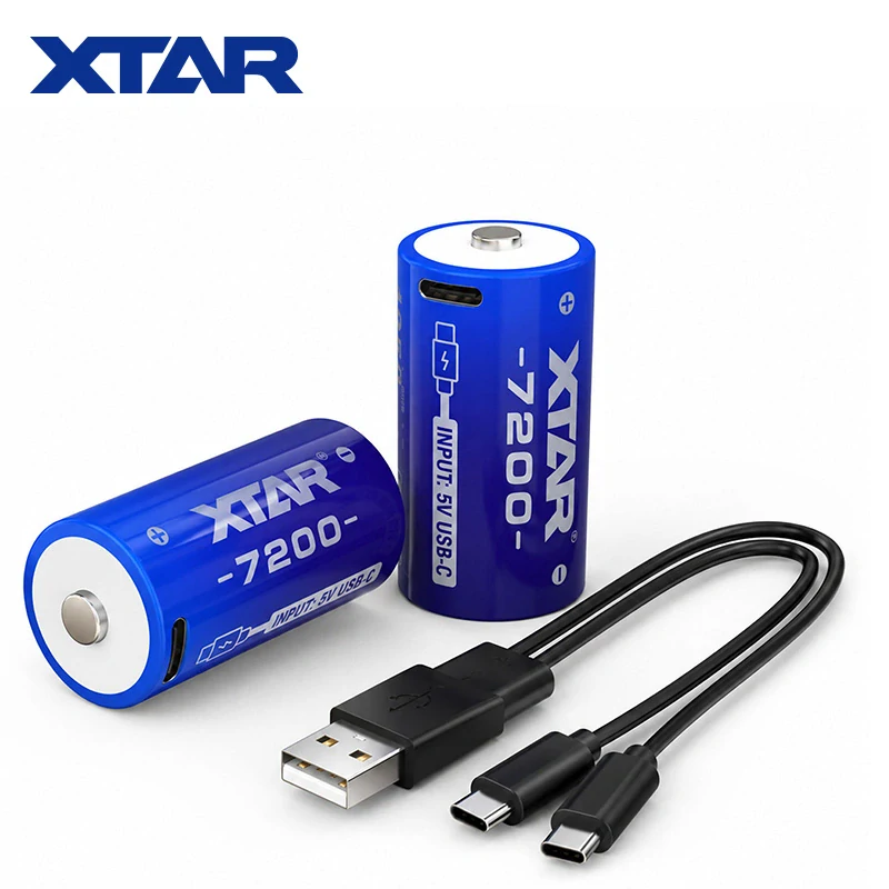 Xtar C 1.5V CLR7200 4350mAh USB-C Li-Ion 2 kusy