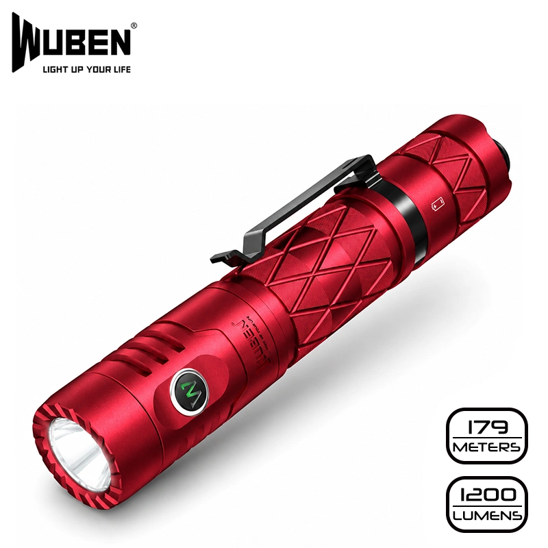 Wuben E12R červená