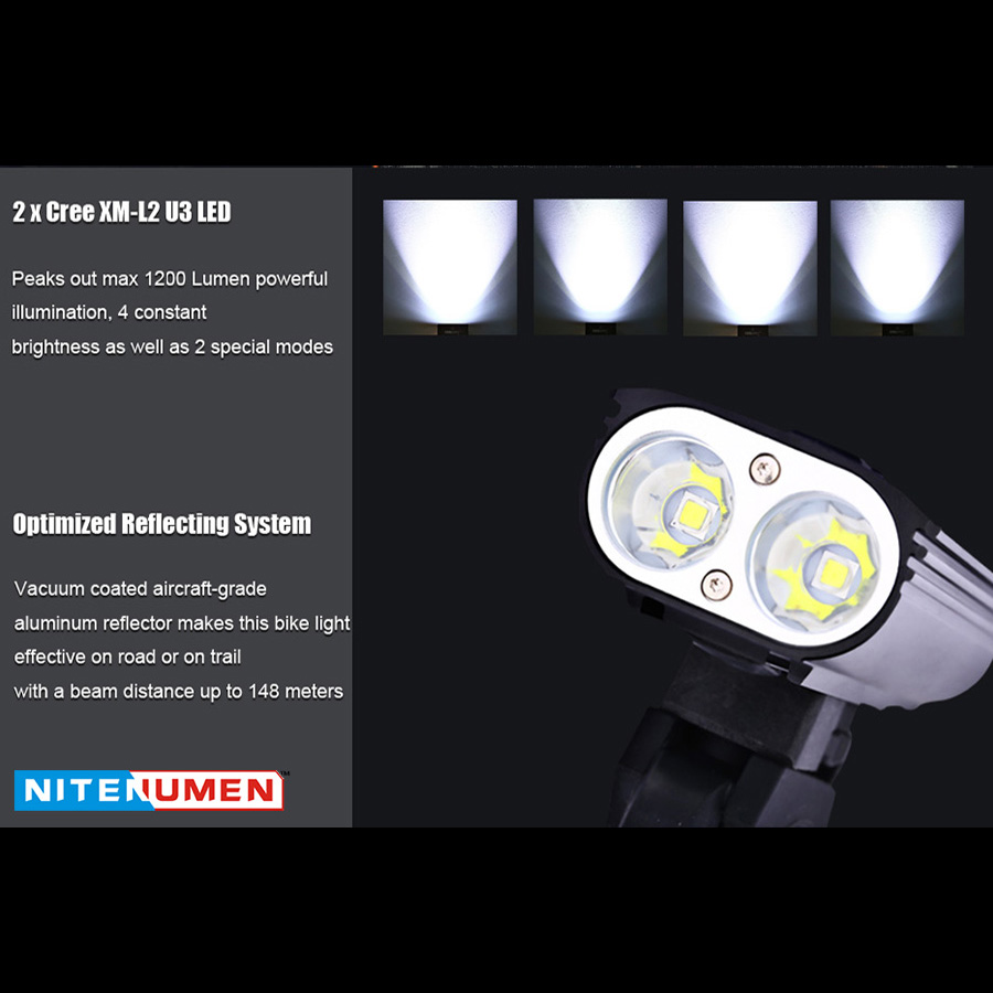 NiteNumen X8 cyklosvítilna dobíjecí