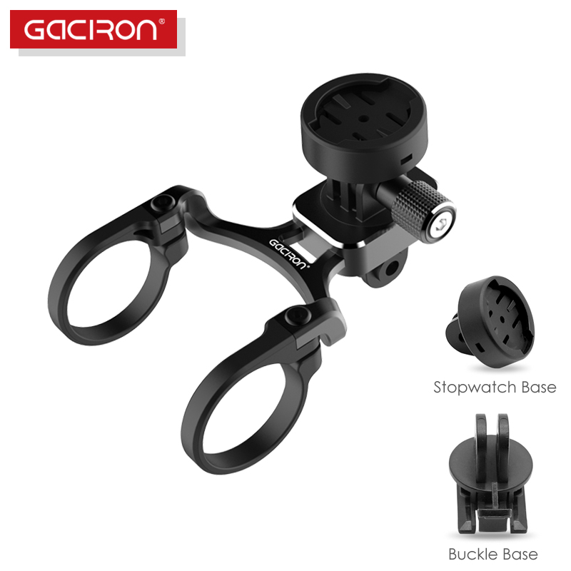 Gaciron H09 multifunkční Aero držák Garmin/GoPro/Led na jízdní kola