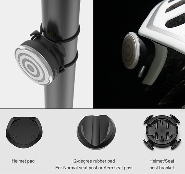 RX1 montáž na sedlovku/přilbu pro RAZ