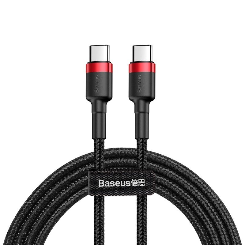 Kabel BASEUS USB-C PD / Cafule / 2M / 3A / 60W CATKLF-H91