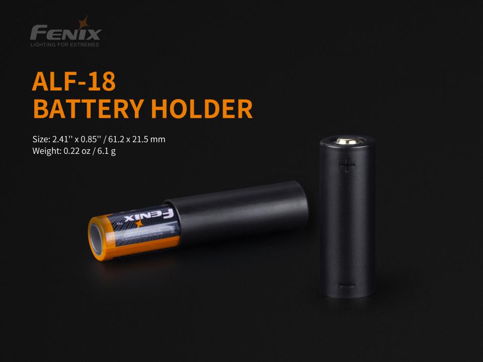 Redukce ALF-18 z 21700 na 18650 aku
