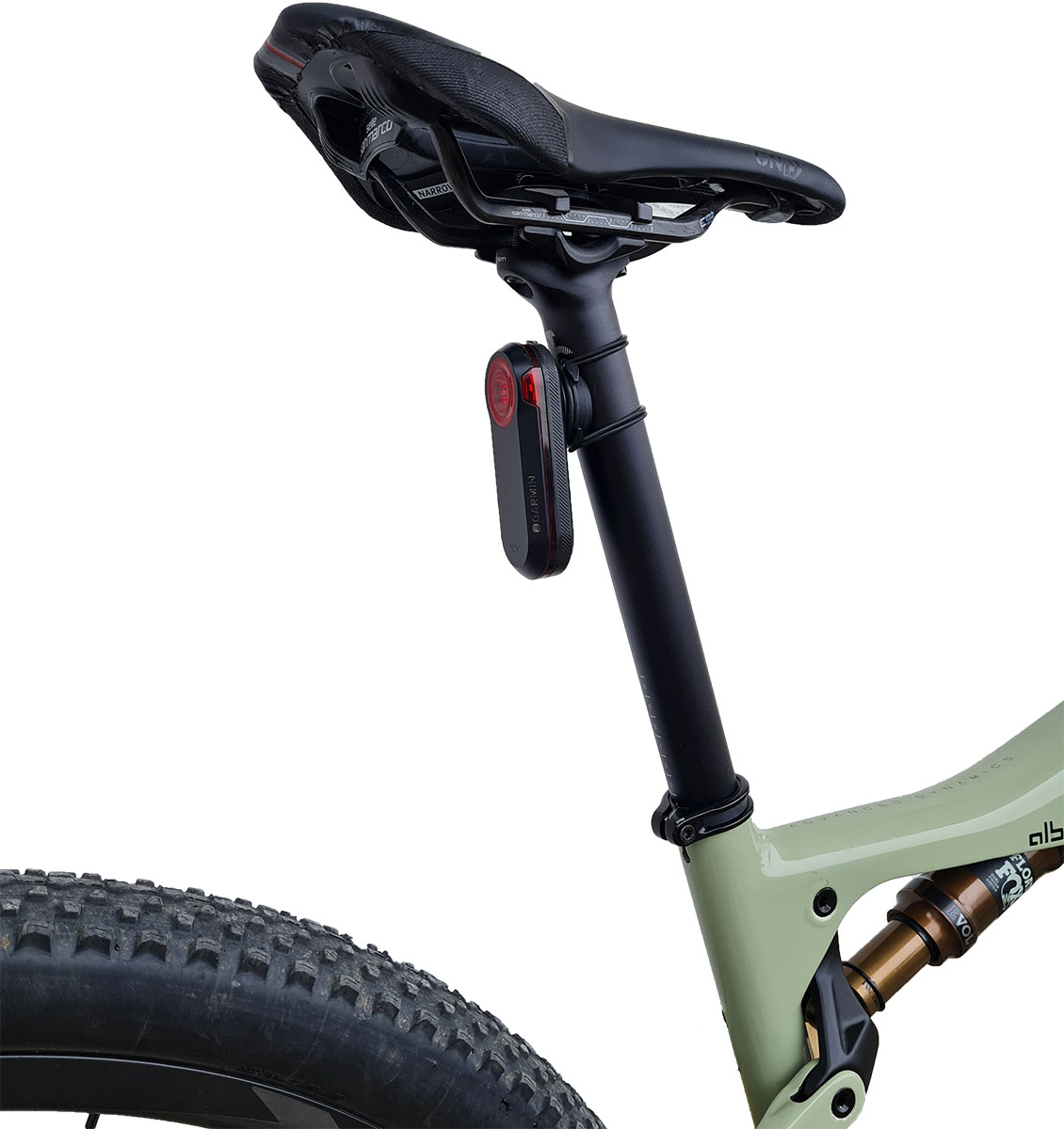 Držák pro Garmin Varia radar RTL515 na sedlovku