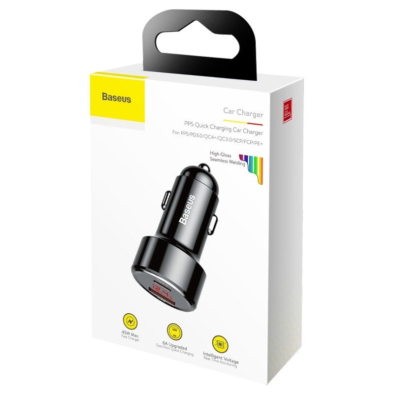 Autoadaptér Baseus Magic Car Charger 45W