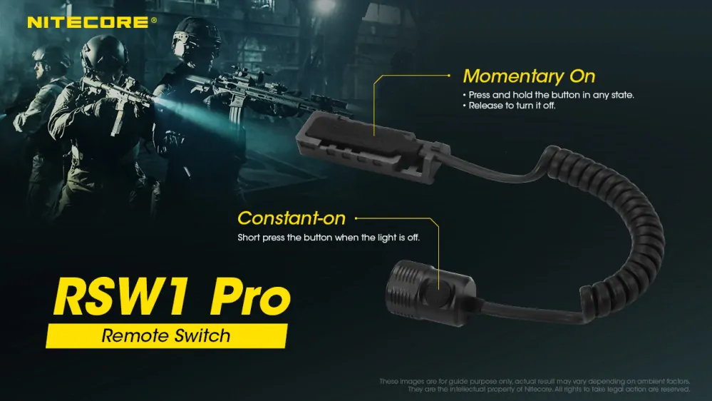Nitecore Tlakový Spínač RSW1 PRO