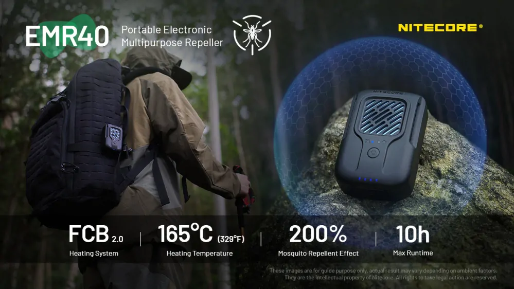 Nitecore EMR40 elektronický repelent
