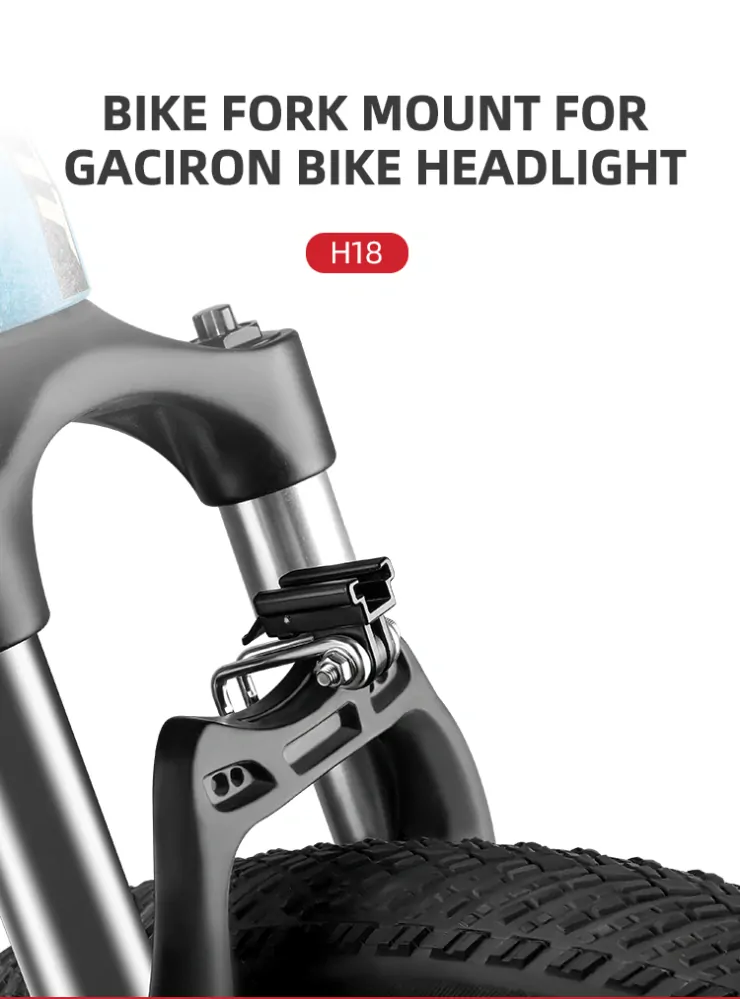 Gaciron H18 držák světla na vidlici