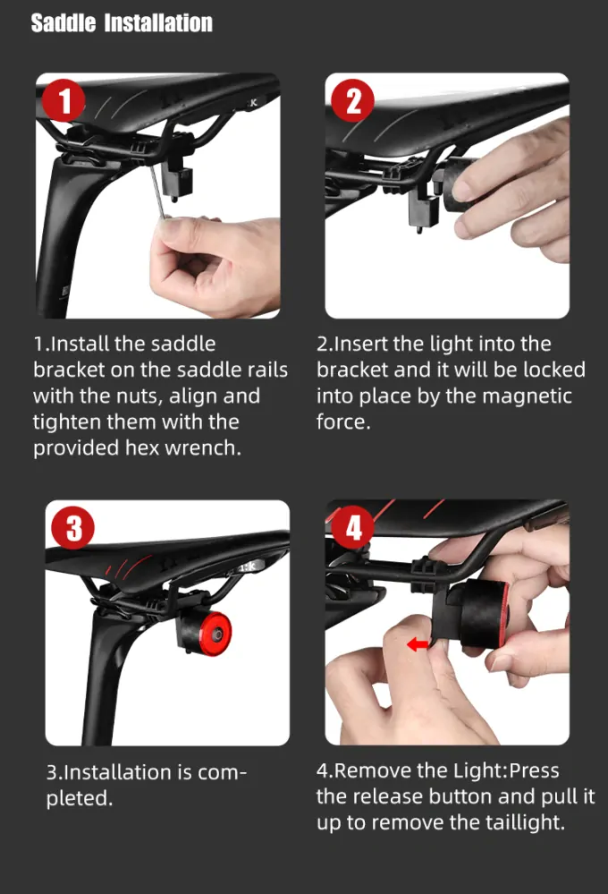 Gaciron držák LOOP-100 pod sedlo