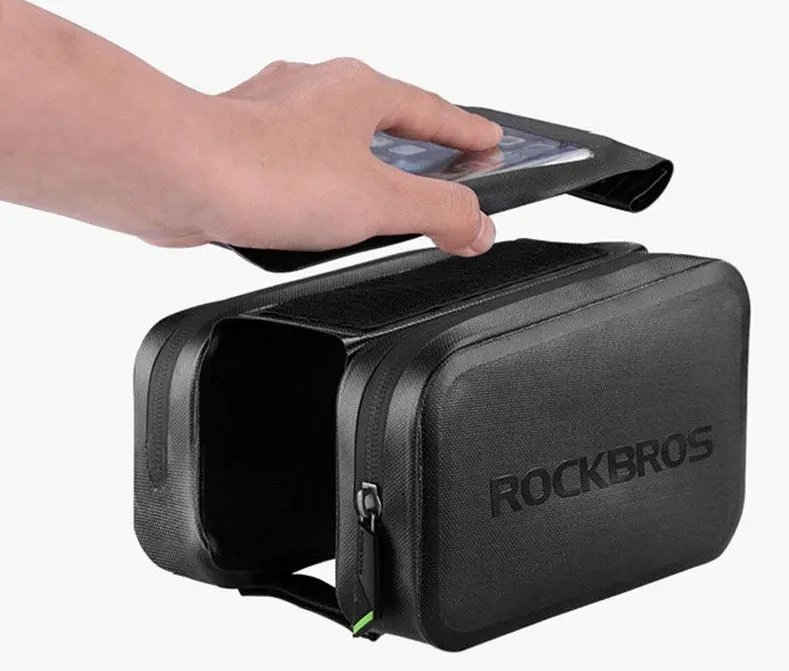 Brašna na kolo s držákem telefonu Rockbros AS-006BK