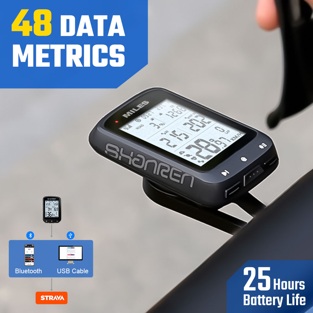 Shanren Miles Smart GPS Bike Computer