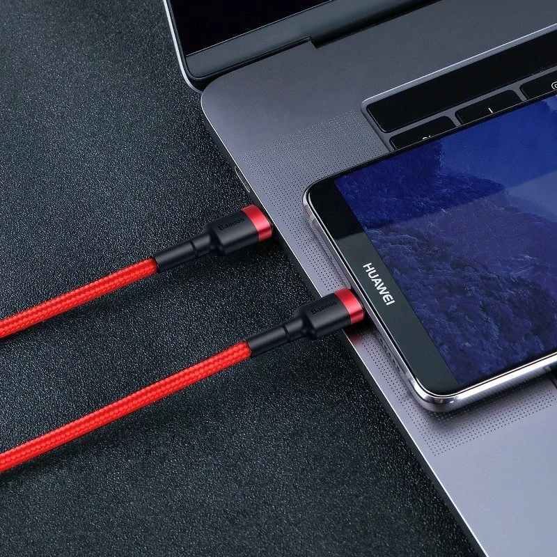 Kabel BASEUS USB-C PD / Cafule / 2M / 3A / 60W CATKLF-H09