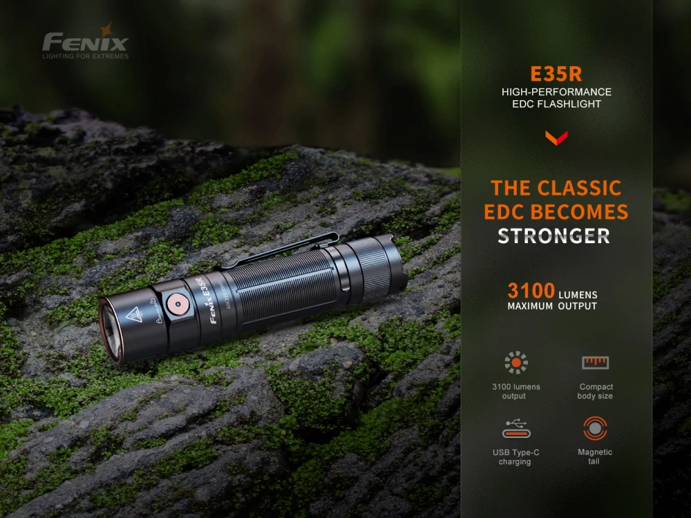 Fenix E35R černá