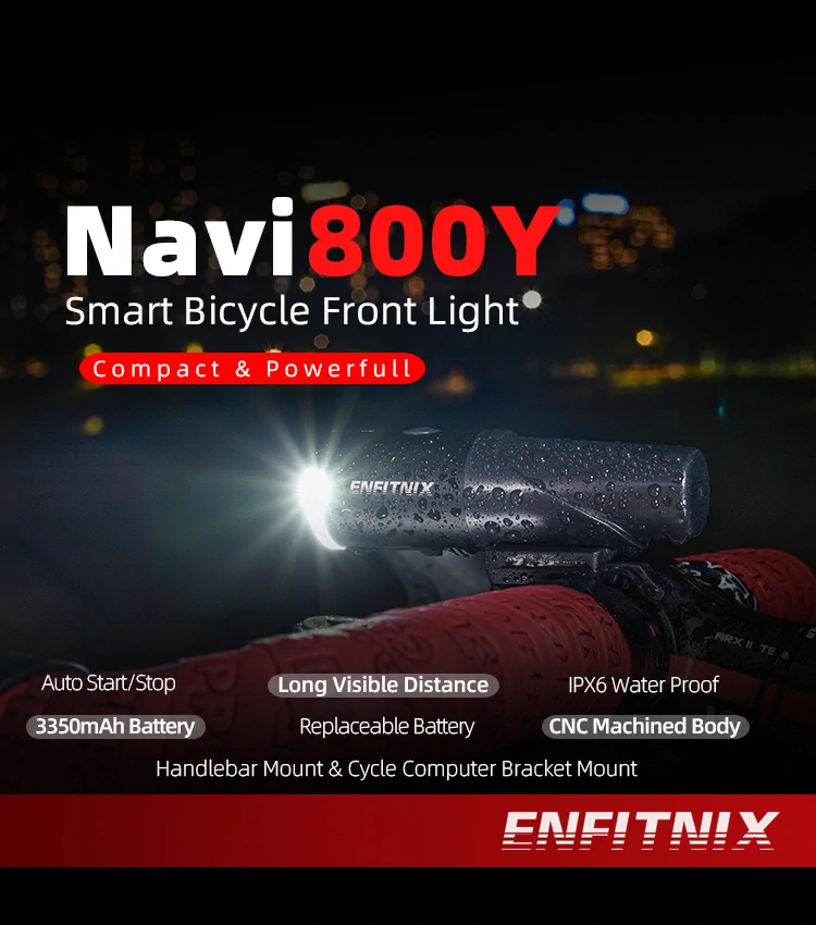 Enfitnix Navi800Y přední černá