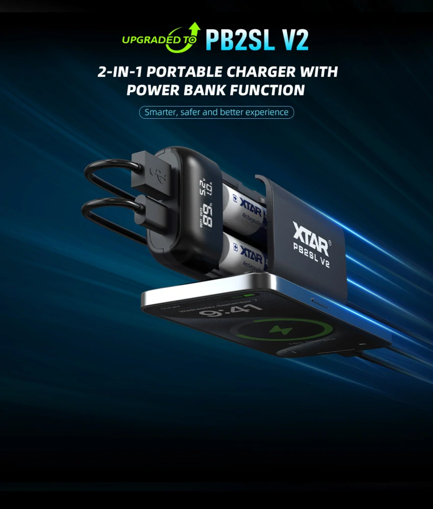 Powerbanka Xtar PB2SL V2
