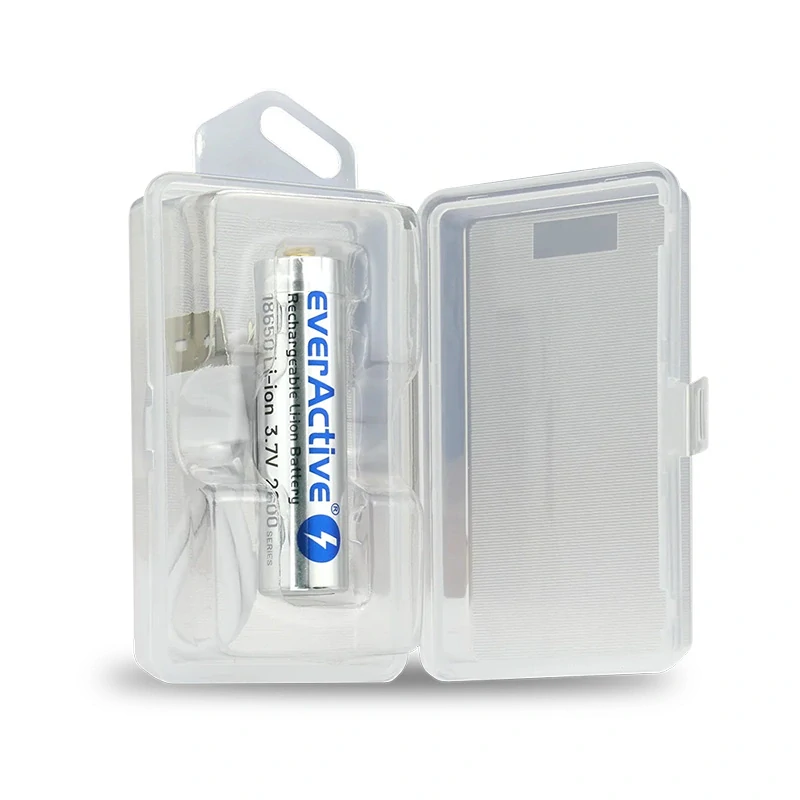 Dobíjecí USB Baterie 18650 EverActive 2600mAh