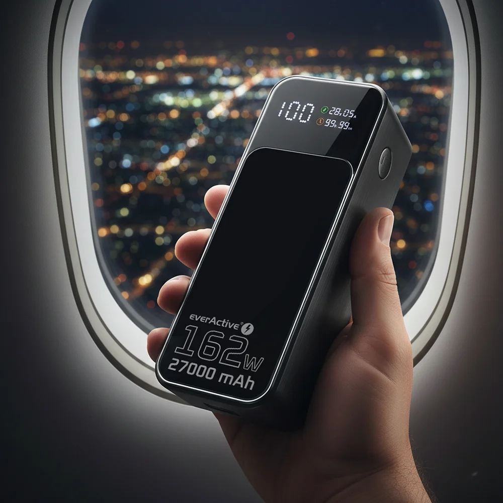 Powerbanka EverActive Energy Bank EB-27Q Ultra 162.5W 27000mAh