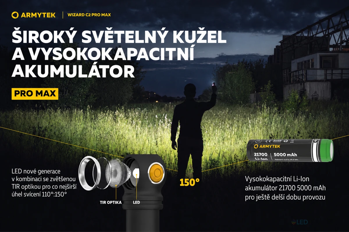 Armytek Wizard C2 PRO Max Warm