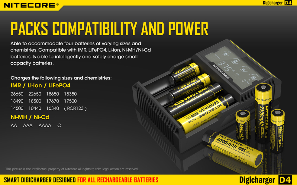 Nitecore Digicharger D4
