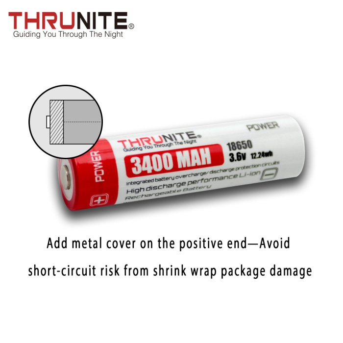 Baterie Li-Ion 18650 ThruNite 3.6V 3400mAh
