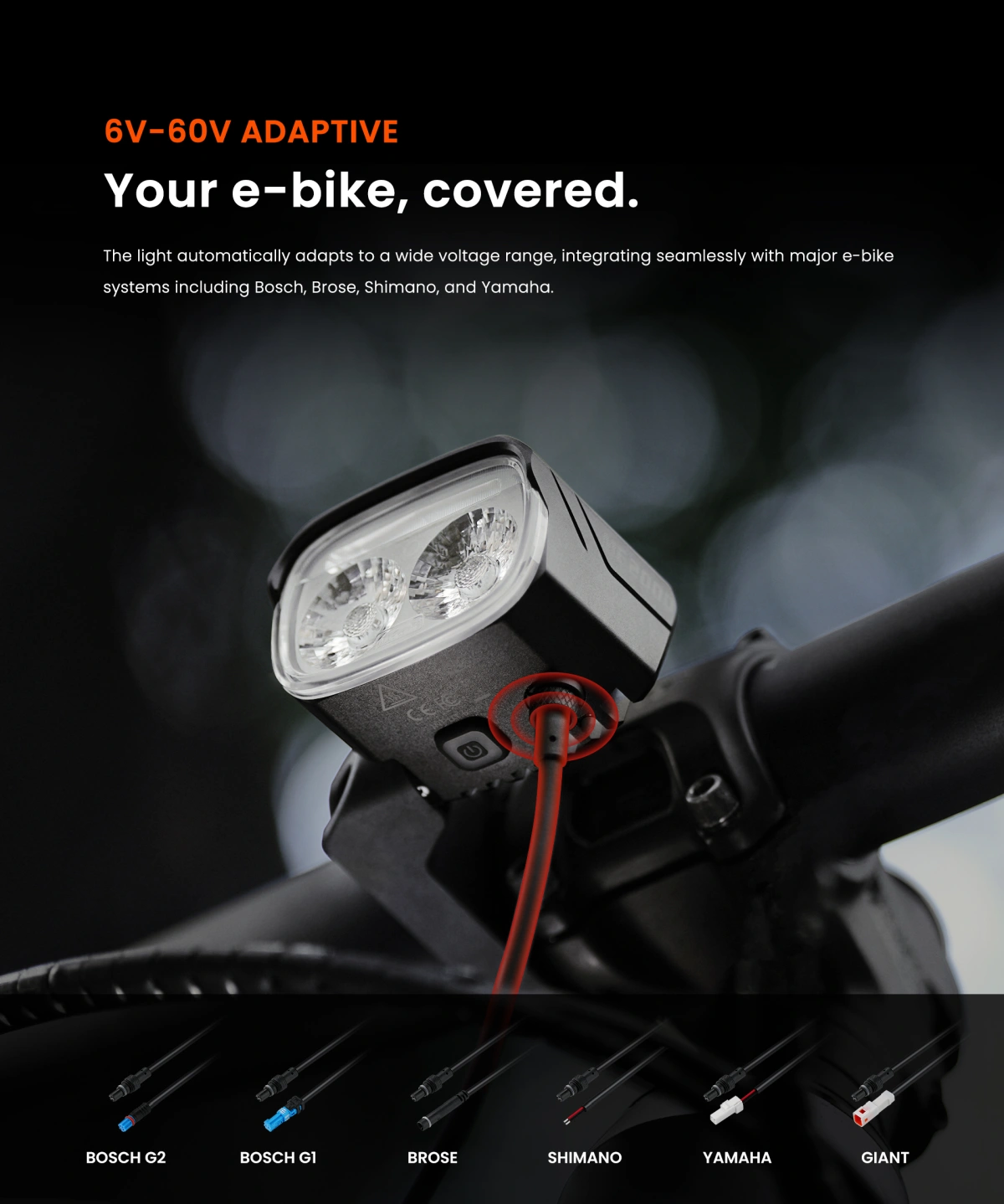 Magicshine ME 2000 E-Bike svítilna