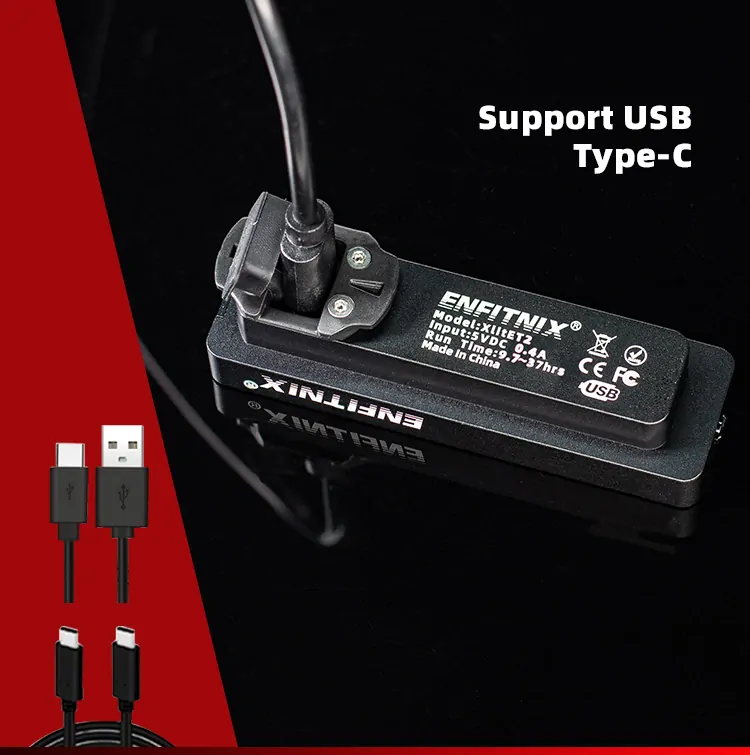 Enfitnix XlitET2 zadní černá