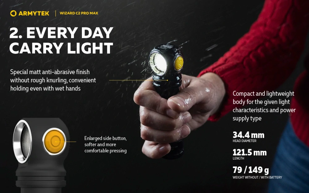 Armytek Wizard C2 PRO Max NW