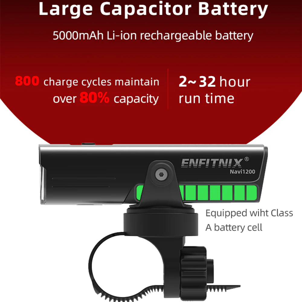 Enfitnix Navi1200 přední černá