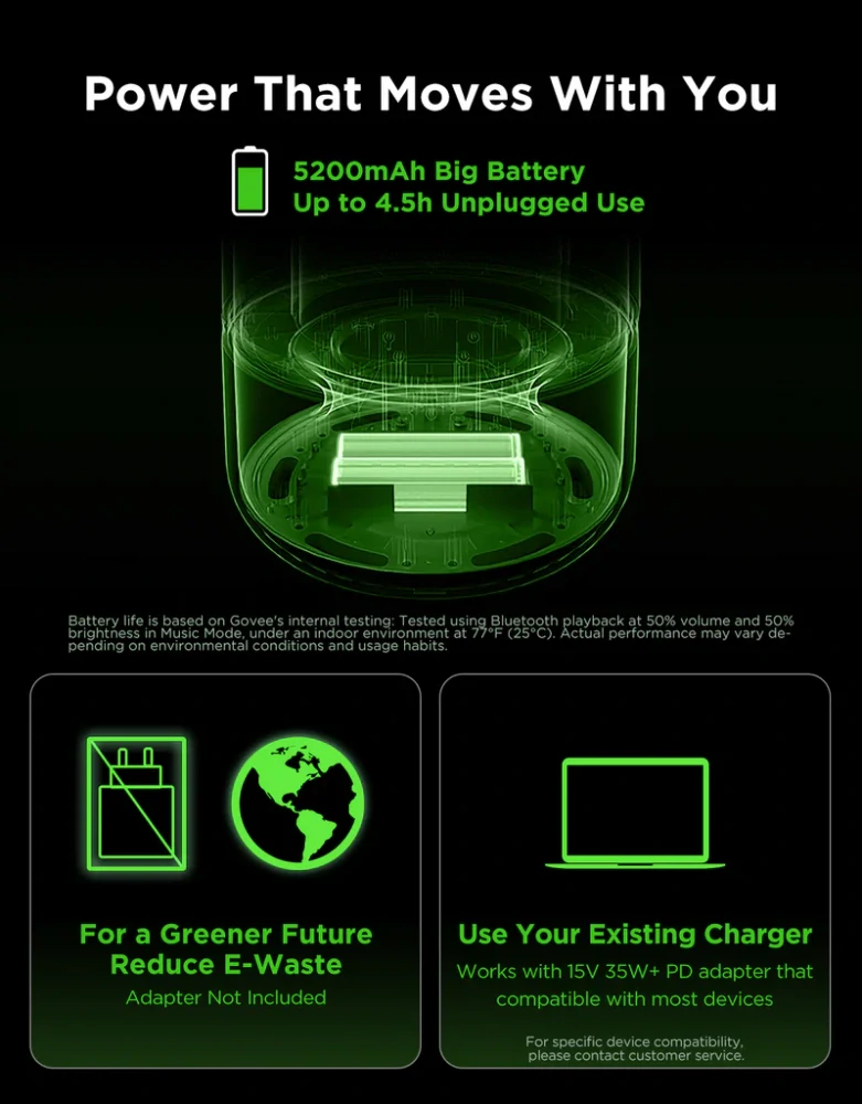 Govee Table Lamp 2 Pro x Sound by JBL