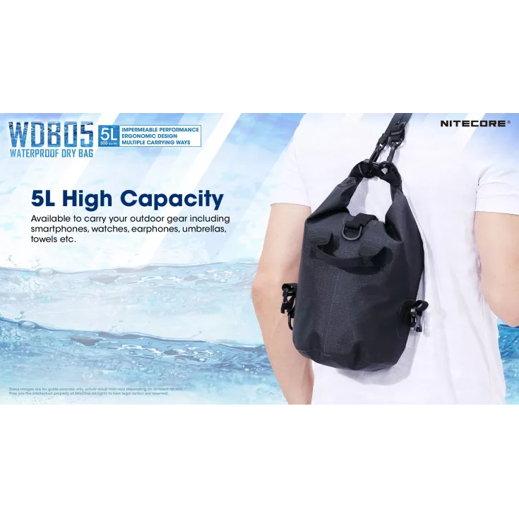 Nitecore WDB05 voděodolný vak 5l