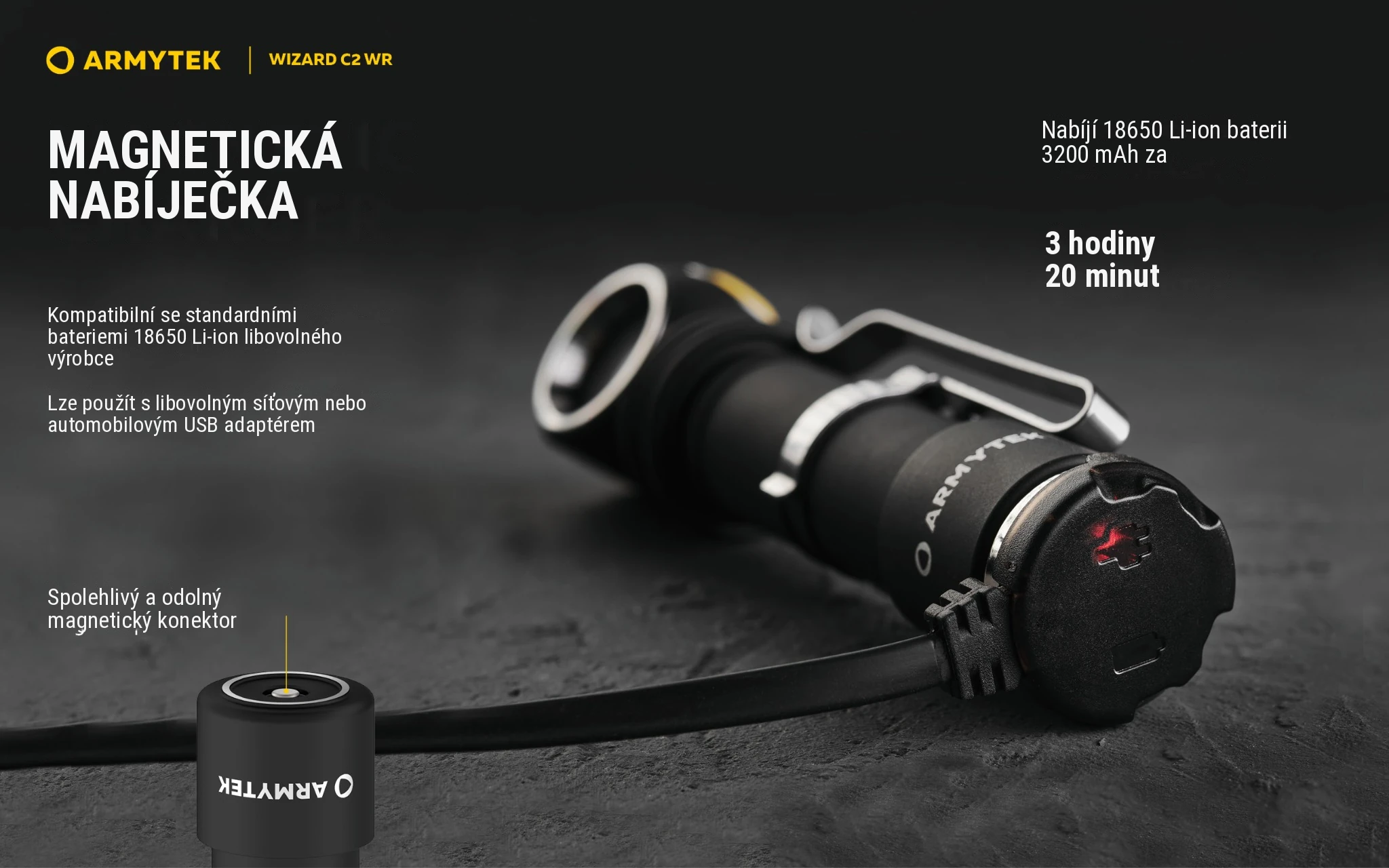 Armytek Wizard C2 WR White