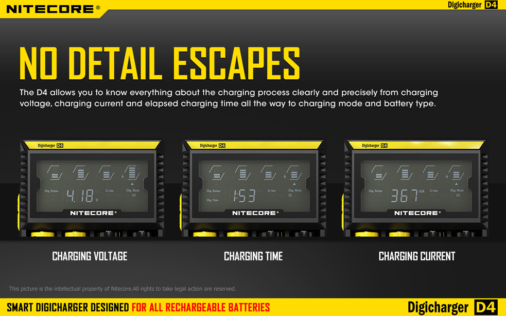 Nitecore Digicharger D4