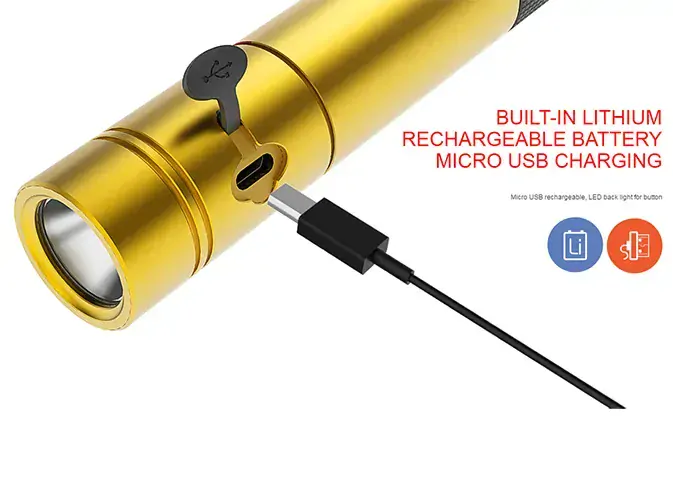 Gaciron V3 USB 500lm cyklosvítilna dobíjecí