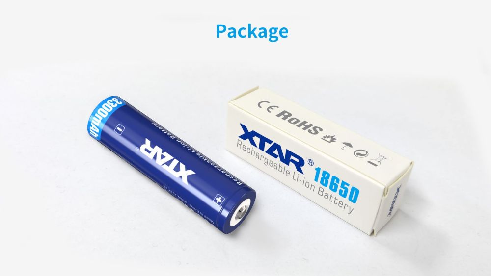 Baterie Li-ion 18650 Xtar 3.6V 3300mAh Protected