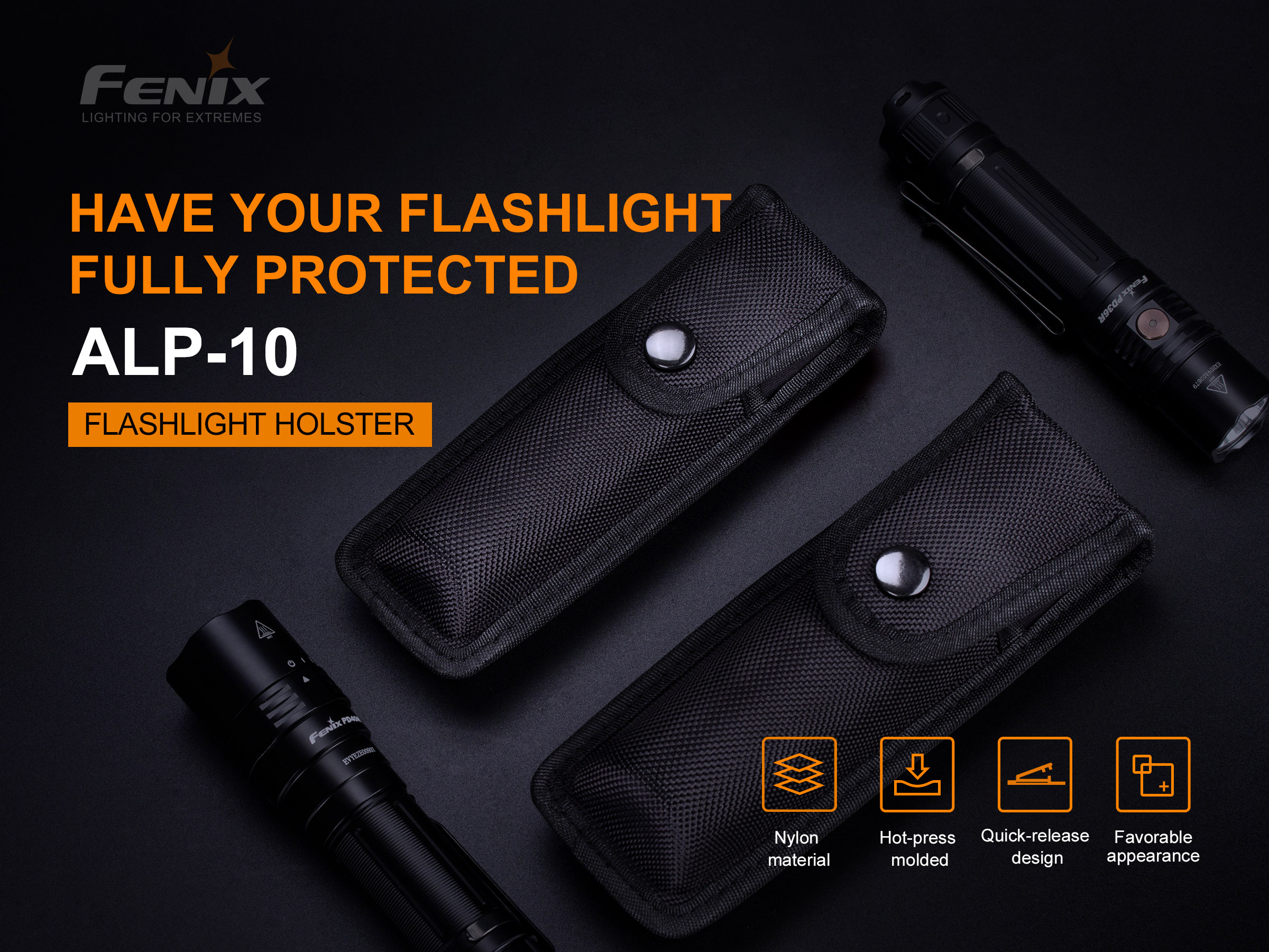 Fenix pouzdro ALP-10 pro svítilny - S